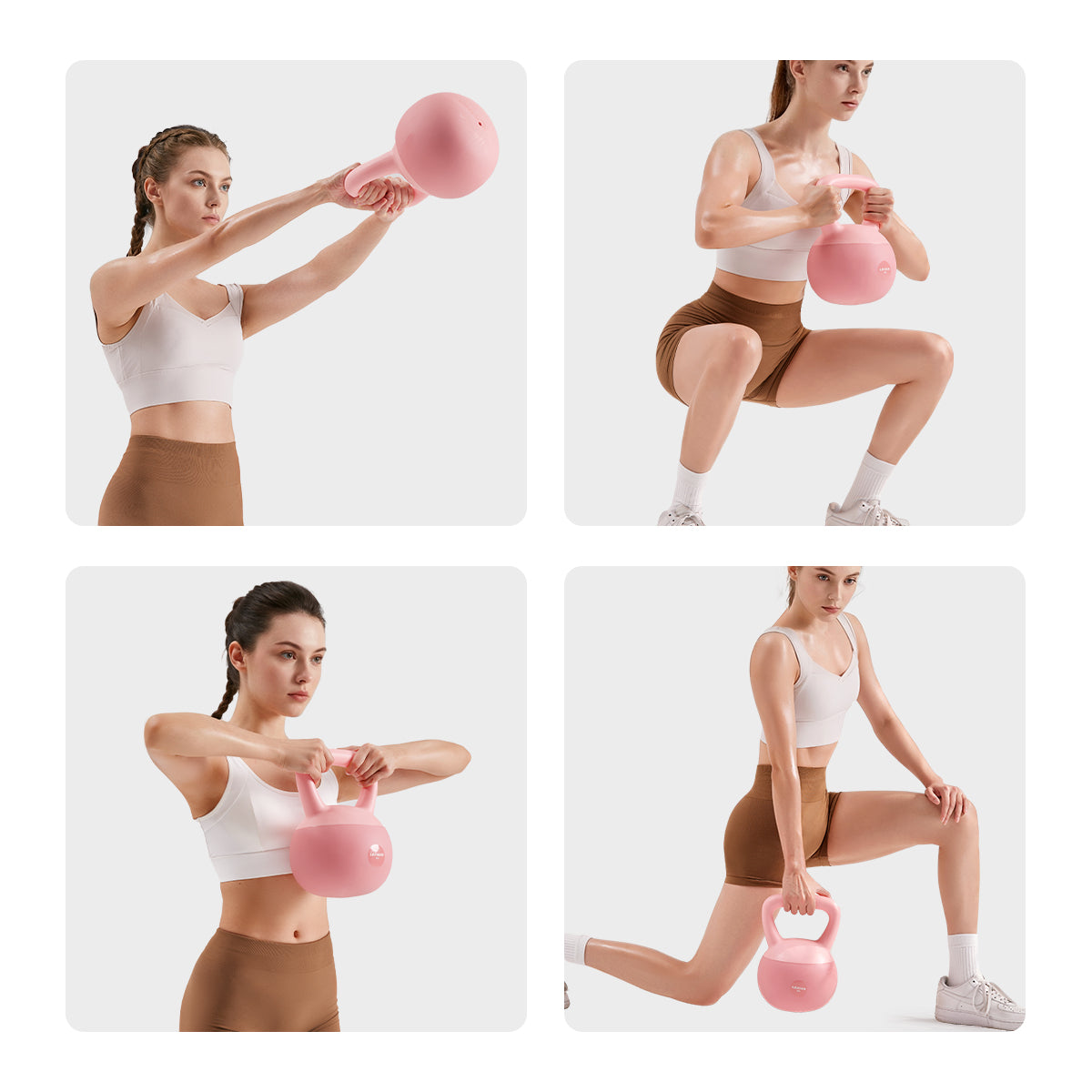LEXI Soft Kettlebell with Handle for Strength & Core Training