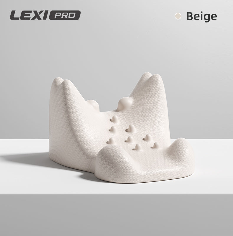 LEXI Ergonomic Cervical Massage Pillow for Neck & Shoulder Relaxation