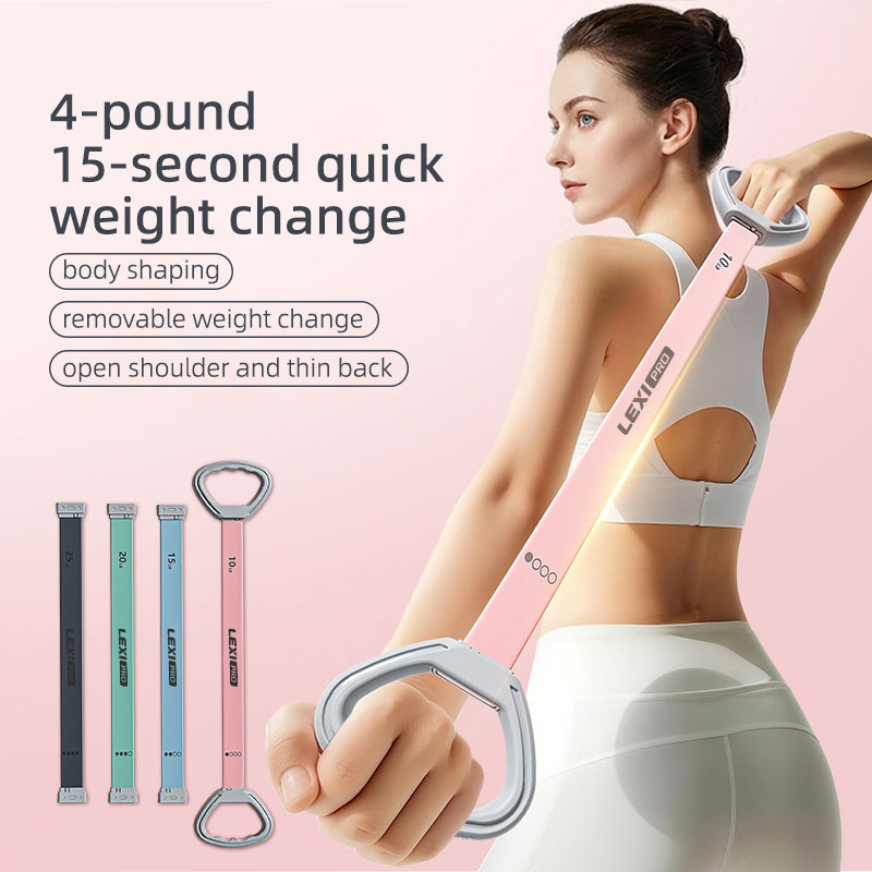LEXI Adjustable Resistance Band 10LB–25LB with Ergonomic Grips