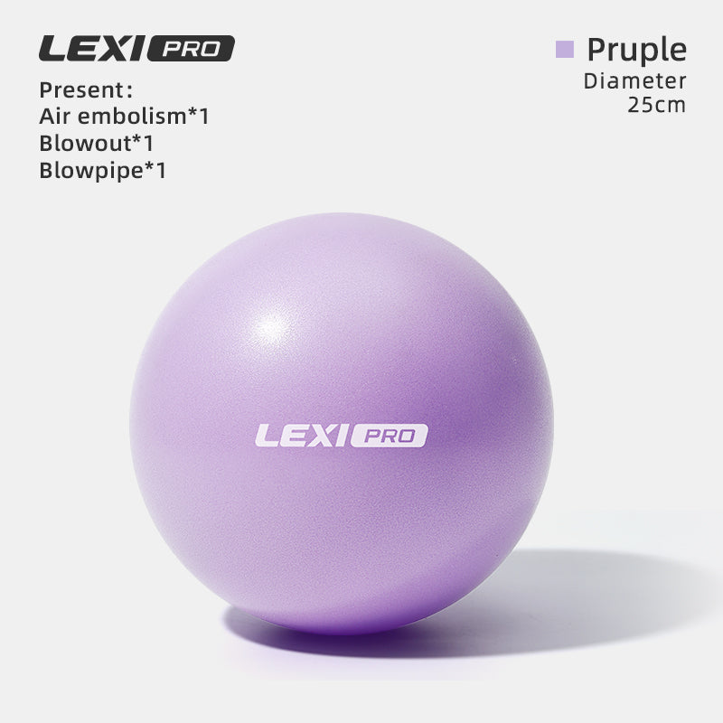 LEXI Mini Anti-Burst Stability Ball for Pilates, Yoga & Barre Workouts