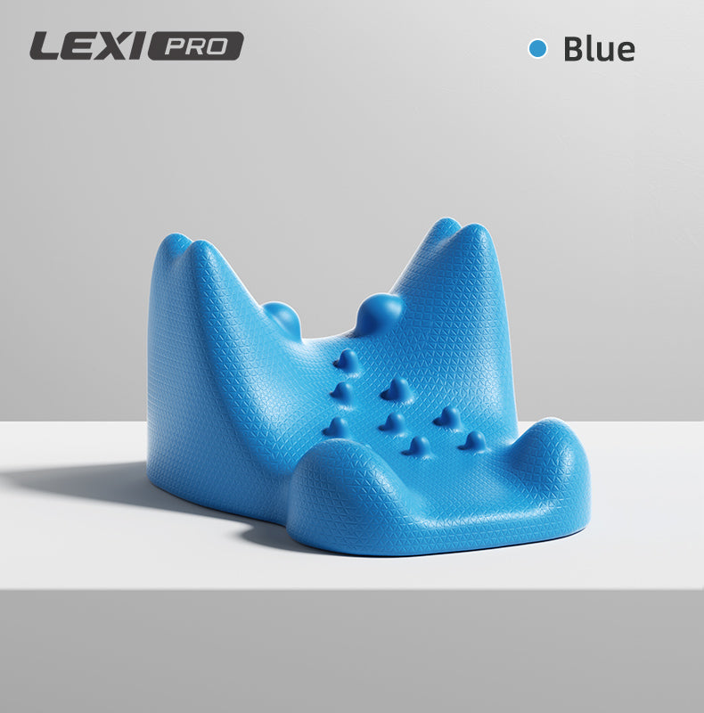 LEXI Ergonomic Cervical Massage Pillow for Neck & Shoulder Relaxation