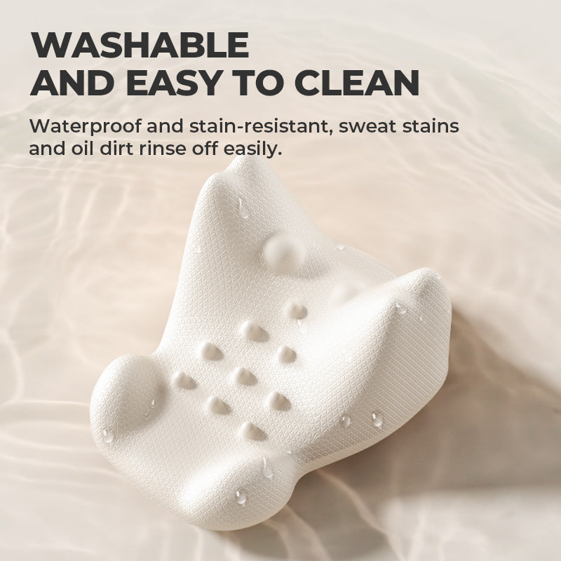 LEXI Ergonomic Cervical Massage Pillow for Neck & Shoulder Relaxation