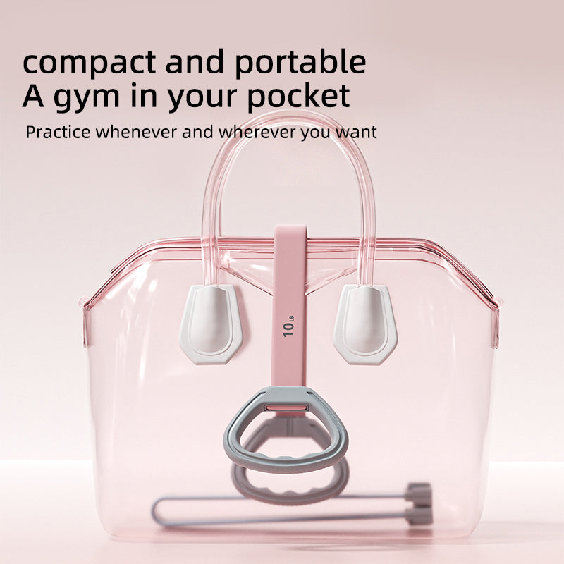 LEXI Adjustable Resistance Band 10LB–25LB with Ergonomic Grips