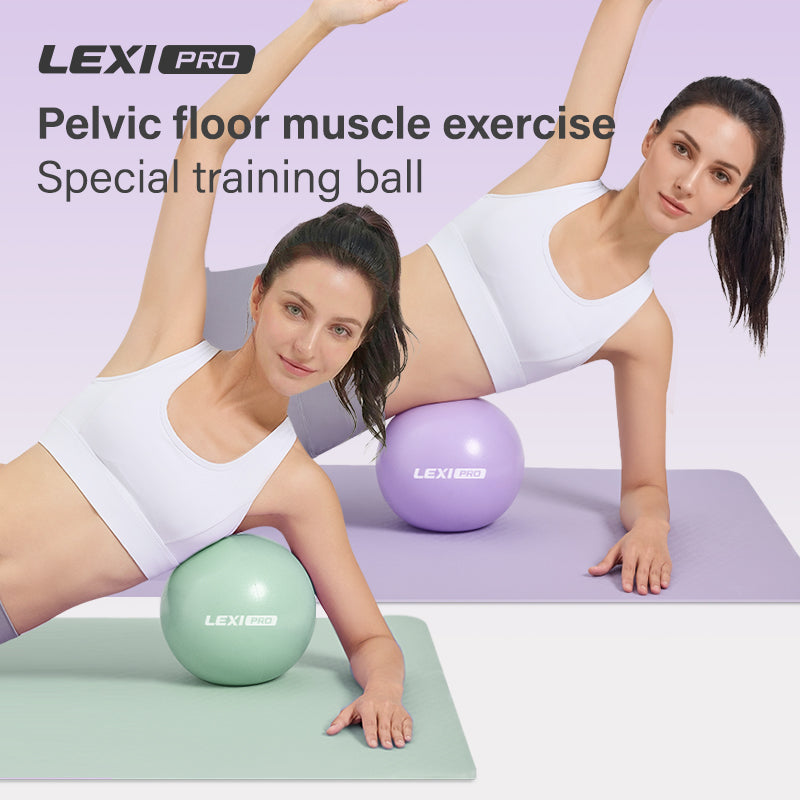 LEXI Mini Anti-Burst Stability Ball for Pilates, Yoga & Barre Workouts