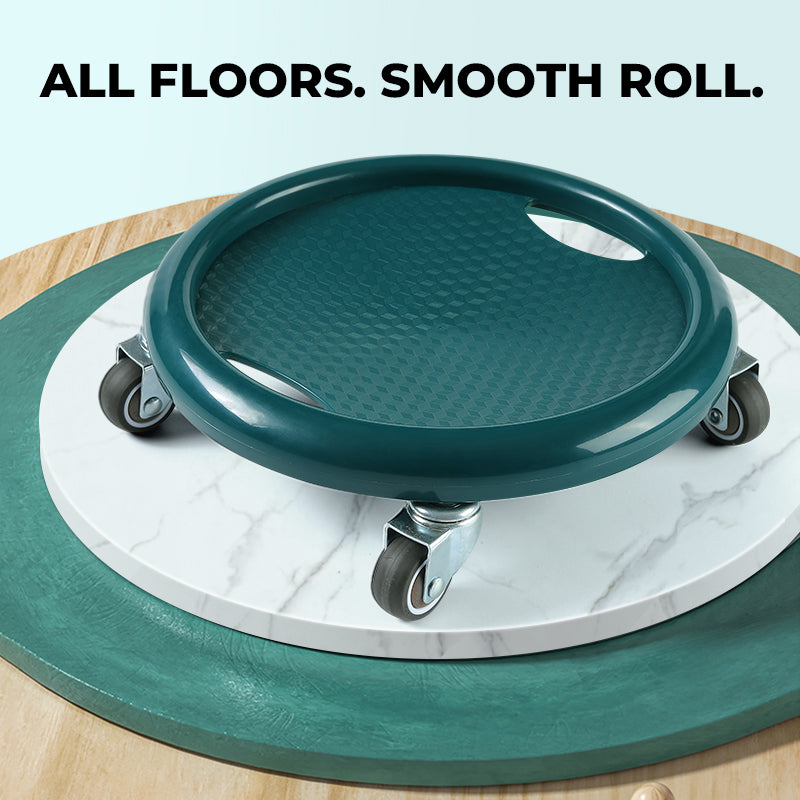 LEXI PRO Silent 4-Wheel Ab Roller for Core Training