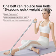 LEXI Adjustable Resistance Band 10LB–25LB with Ergonomic Grips