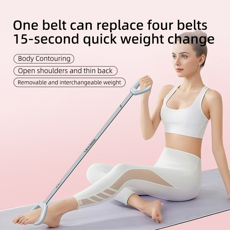 LEXI Adjustable Resistance Band 10LB–25LB with Ergonomic Grips